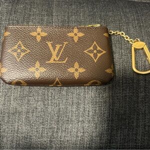Monogram Key Pouch